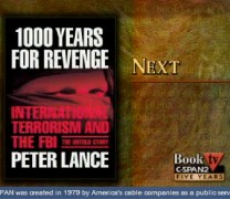 Book TV Peter Lance on 1000 Years For Revenge 10.8.03 Book TV Peter Lance on 1000 Years For Revenge 10.8.03